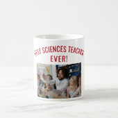 Best Sciences Teacher Ever Name Appreciation Foto Kaffeetasse (Mittel)