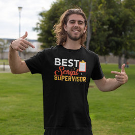 Best Script Supervisor - Continuity Champion T-Shirt