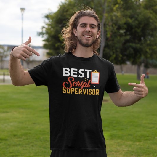 Best Script Supervisor - Continuity Champion T-Shirt