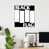 Best Seller Black Flag Merchandise Poster (Heimbüro)