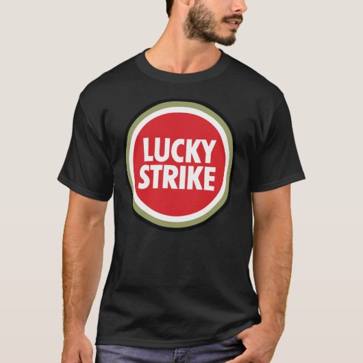 BEST SELLER Lucky Strike Logo Merchandise Essentia T-Shirt (Vorderseite)