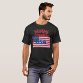 Best Seller Original Miami Holidays USA T-Shirt (Vorne ganz)