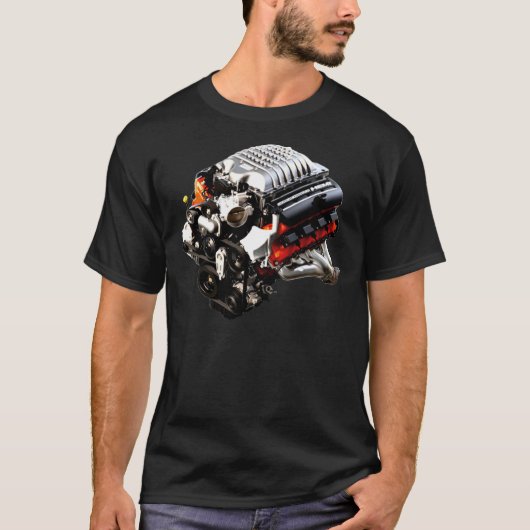 Best Seller - SRT Hellcat Engine Essential T-Shirt (Vorderseite)