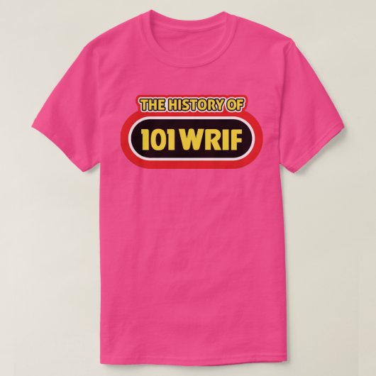 BEST SELLER WRIF 101 Radio T-Shirt (Design vorne)