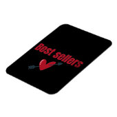 Best Sellers Valentine Heart Arrow T-Shirt Magnet (Linke Seite)