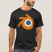 BEST SELLING - Blender LogoMERCHANDISE Wesentliche T-Shirt (Vorderseite)