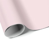 Best selling Blush Pink Wrapping Paper Geschenkpapier (Rolleneckpunkt)