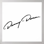 BEST SELLING Danny Duncan Signature Poster (Vorne)