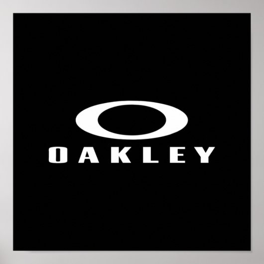 Best Selling Oakley Logo Poster (Vorne)