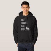 Best Sheltie Dad Ever Mens Shetland Sheepdog Dog Hoodie (Vorne ganz)