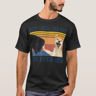 Best Shiba Inu Vater Ever Vatertag Weihnachten T-Shirt