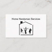 Best Simple Handyman Business Cards Visitenkarte (Vorderseite)