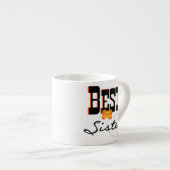 Best Sister Butterfly Geschenke Espressotasse (Vorderseite Rechts)