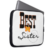 Best Sister Butterfly Geschenke Laptopschutzhülle (Vorne Rechts)
