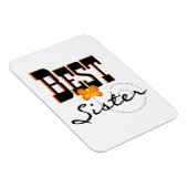 Best Sister Butterfly Geschenke Magnet (Rechte Seite)