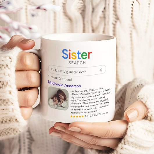 Best Sister Ever Search Results Foto & Message Kaffeetasse