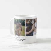 Best Sister | Modernes Minimal-3-Foto Kaffeetasse (Vorderseite Links)