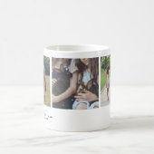 Best Sister | Modernes Minimal-3-Foto Kaffeetasse (Mittel)