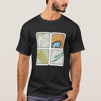 Best Skier Ever Ice Skifahren Wintersport Downhill T-Shirt