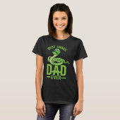 Best Snake Dad Ever Snake Owner Snake Snakes T-Shirt (Vorne ganz)