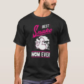 Best Snake Mom Ever Snake Girl T-Shirt (Vorderseite)