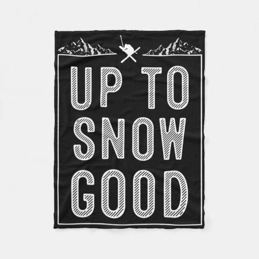 Best Snowboard Skifahren - Niedliche Skifahrer Män Fleecedecke (Vorderseite)