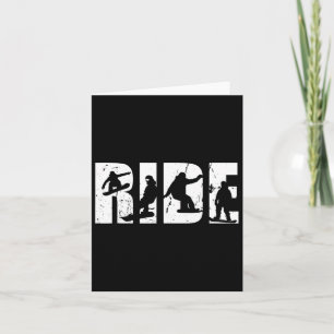 Best Snowboarden Art Vater Snowboard Snowboardfahr Karte