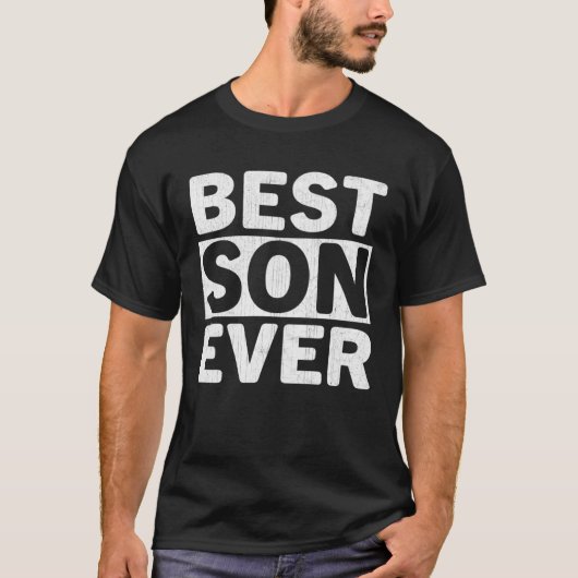 Best Son Ever Fathers Day Son T-Shirt (Vorderseite)