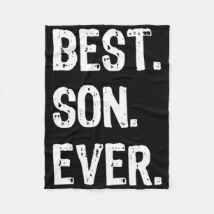 Best Son Ever Funny Family Cool Fleecedecke