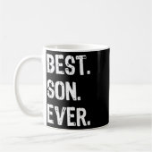 Best Son Ever Funny Family Cool Kaffeetasse (Links)