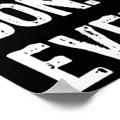 Best Son Ever Funny Family Cool Poster (Ecke)