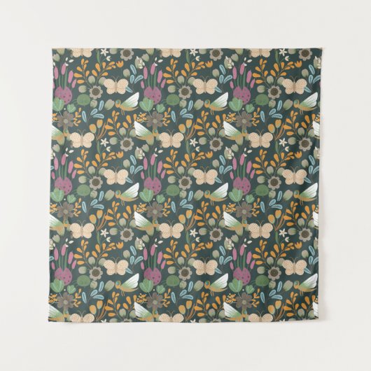 Best Spring Pattern Wandteppich (Vorderseite)