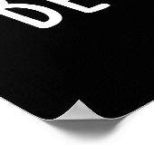 Best Spuds Funny Best Buddies Potato Pub Dark BG Poster (Ecke)