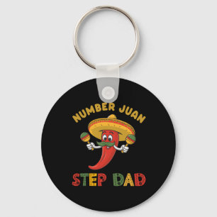 Best Step Vater Nummer 1 Vathers Day Mexican Juan Schlüsselanhänger