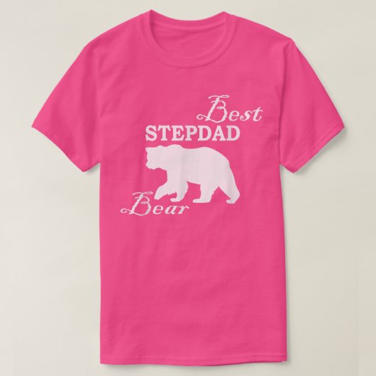 Best Stepdad Bear T-Shirt (Design vorne)