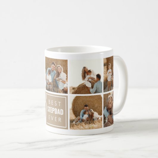 Best Stepdad je Coffee Tasse (VorderseiteRechts)