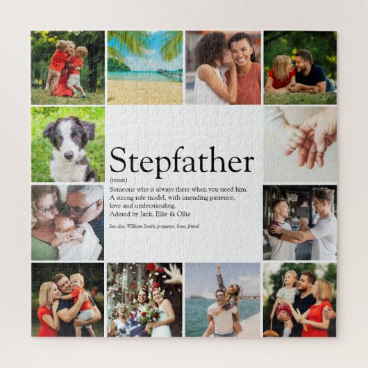 Best Stepfather, Stepdad Definition 12 Foto Puzzle (Vertikal)