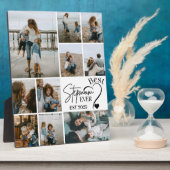Best Stepmom Ever Custom Photo Collage Fotoplatte (Seite)