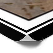 Best Strumpfs Werbung Art Deco Druck Poster (Ecke)