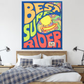 Best Surf-Ever-Poster Leinwanddruck (Insitu (Schlafzimmer))