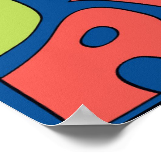 Best Surf-Ever-Poster Poster (Ecke)