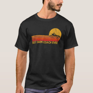 Best Swim Coach je Schwimmlehrer R T-Shirt