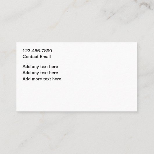 Best Swimming Pool Service Modern Visitenkarte (Rückseite)