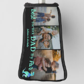 Best T-Shirt Rex Vater Par Kids Foto Name Golf Headcover (Rotieren 90)