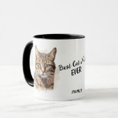 Best Tabby Cat Mama Ever Tasse (Vorderseite Links)