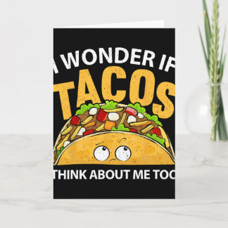Best Taco Art For Men Women Cinco De Mayo Mexican  Karte