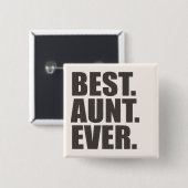 Best. Tante. Immer. Button (Vorne & Hinten)