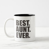 Best. Tante. Immer. Zweifarbige Tasse (Links)