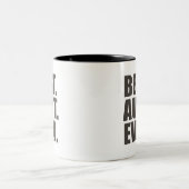 Best. Tante. Immer. Zweifarbige Tasse (Mittel)