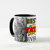 Best Tata je Custom Fotos Tasse (Vorderseite Links)